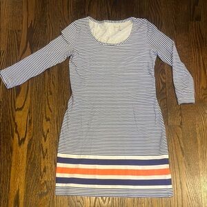 Lily Pulitzer Striped Long Sleeve Mini Dress